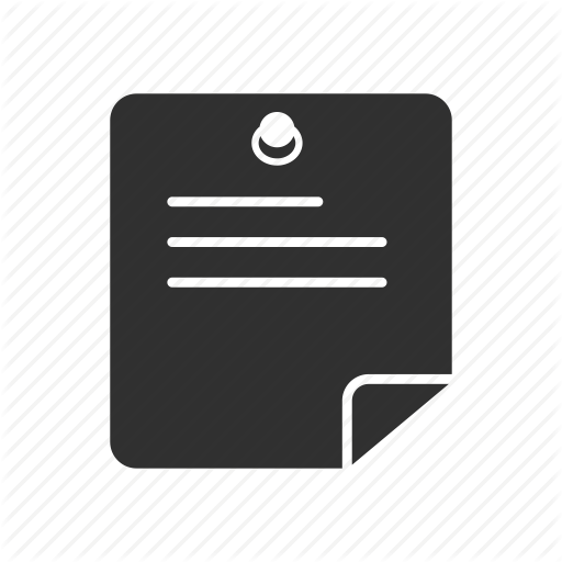 512x512 Announcement, Bulletin, List, Post It Icon