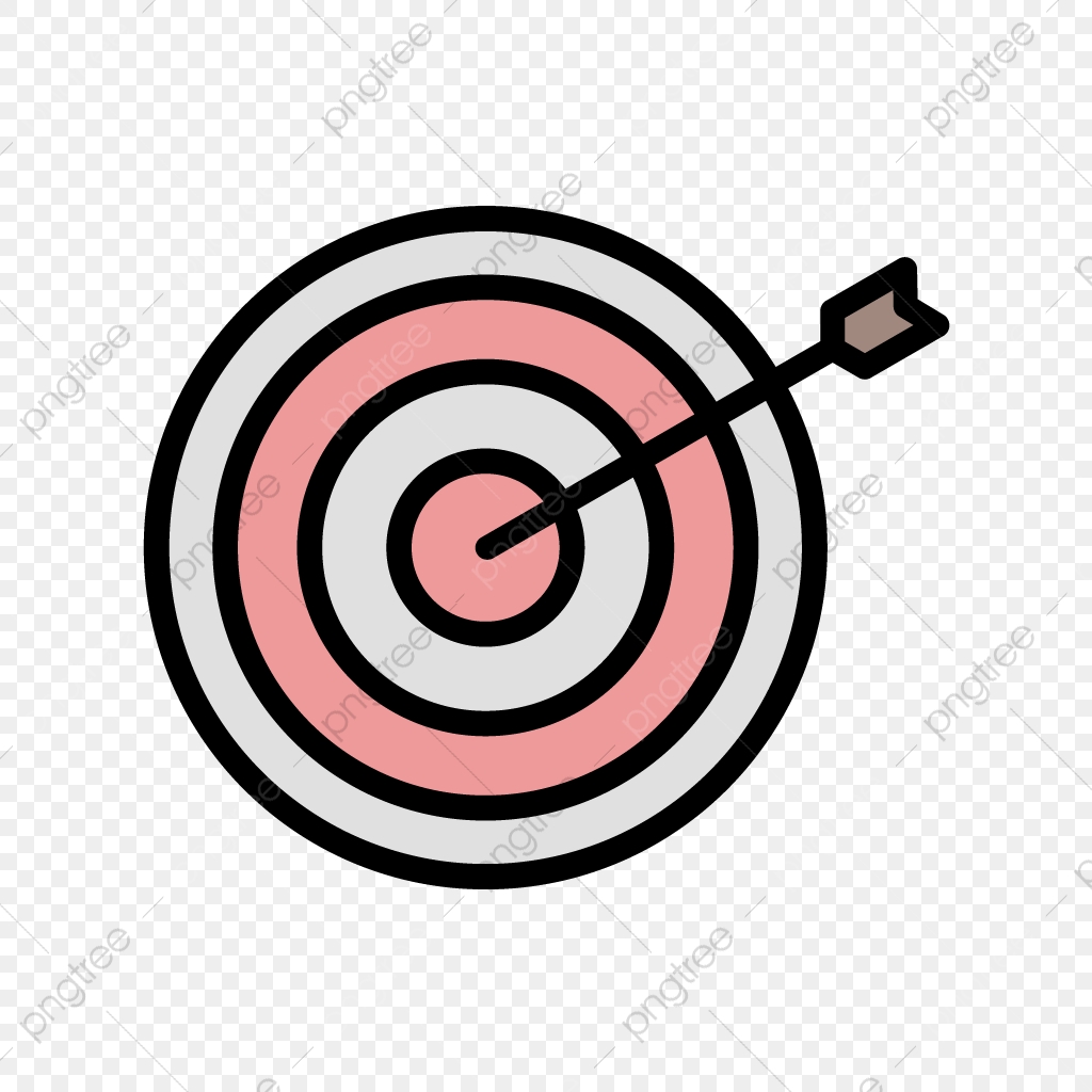 1024x1024 Vector Bullseye Icon, Target Icon, Bullseye Icon, Goal Icon Png