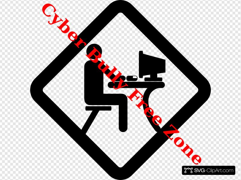 800x600 No Cyber Bullying Clip Art, Icon
