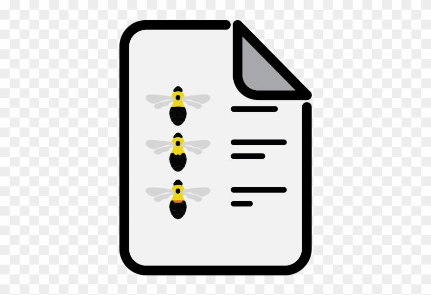 880x602 Icon Of Bumble Bee Guide On Paper Clipart