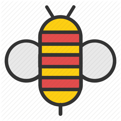 512x512 Beeswax, Bumble Bee, Hive Bee, Honey Bee, Insect Icon