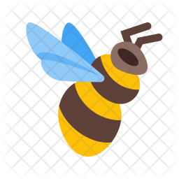 256x256 Bumblebee Icon Of Flat Style