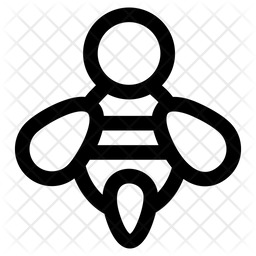 256x256 Bumblebee Icon Of Line Style