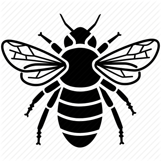 512x512 Bee, Bumble, Bumblebee, Buzz, Hive, Honey, Pollen Icon