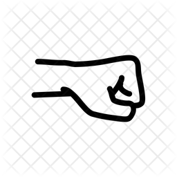 256x256 Fist Bump Icon Of Line Style