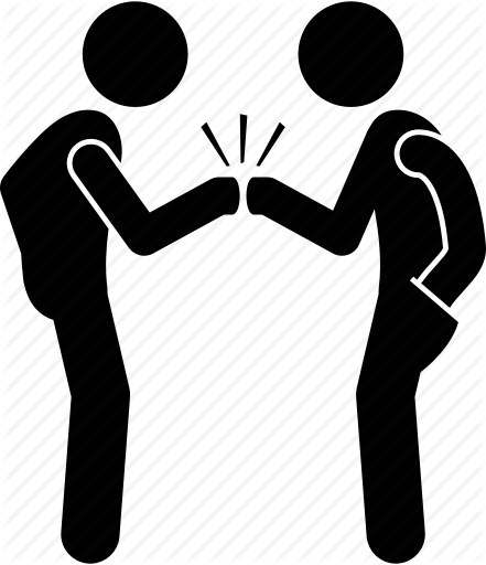 441x512 Fist Bump, Friends, Gesture, High Spirit, Meeting Icon