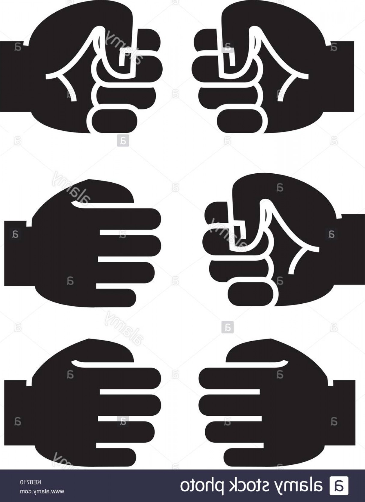 1214x1668 Stock Photo Fist Bump Icon Vector Illustration Black Sign