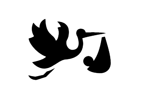 Flying Stork With Bundle Icon In Android Style This Flying Stork 489x355 Flying Stork With Bundle Icon In Android Style This Flying Stork