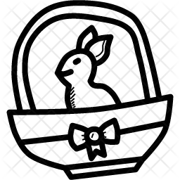 256x256 Bunny Icon Of Doodle Style
