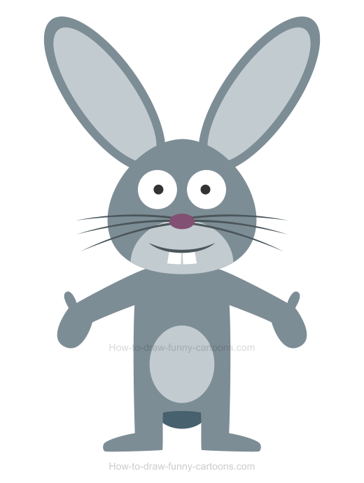 520x690 How To Draw A Bunny Icon