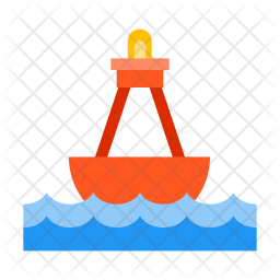 256x256 Buoy Icon Of Flat Style