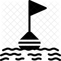 256x256 Buoy Icon Of Glyph Style