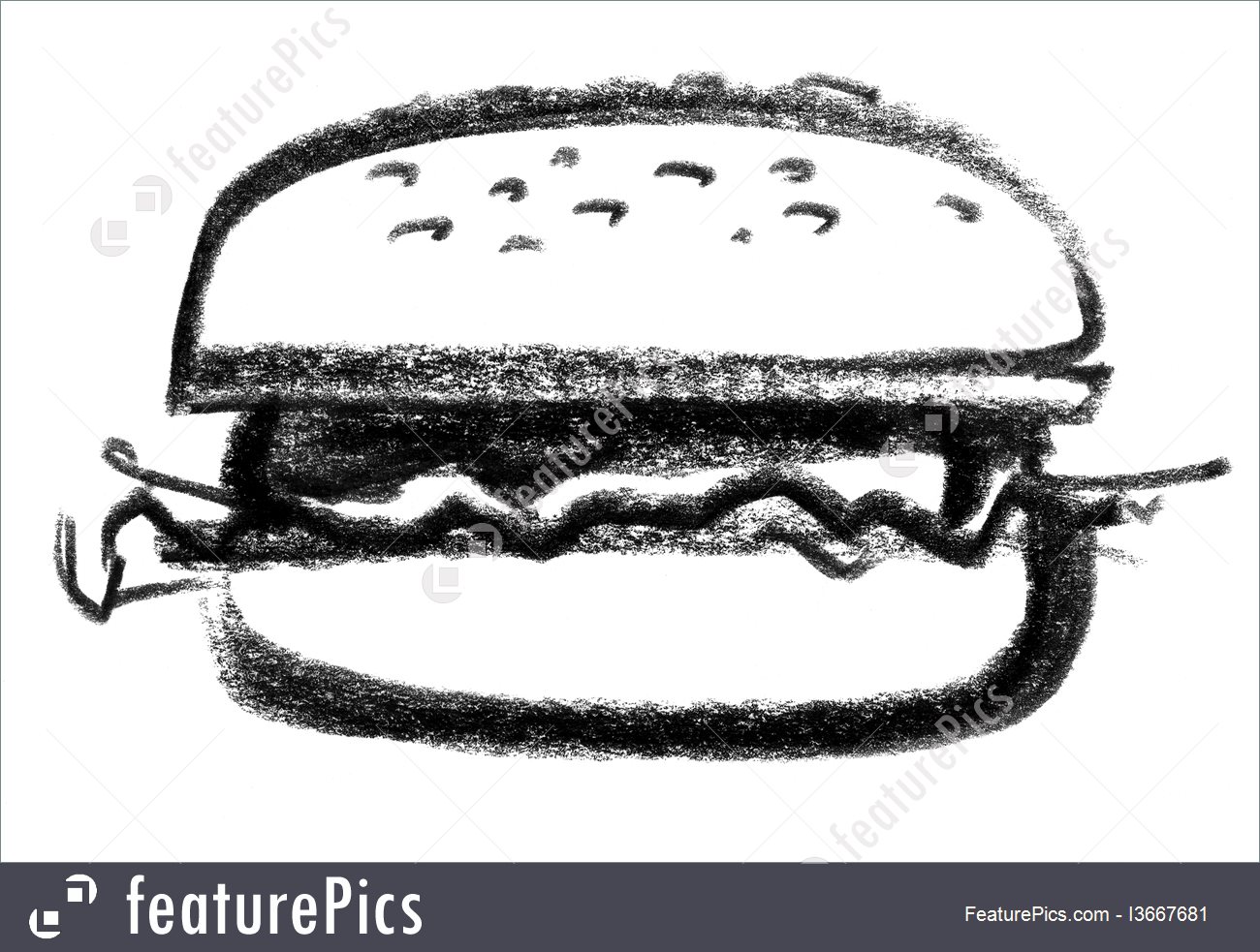 1300x983 Emblems And Symbols Burger Icon