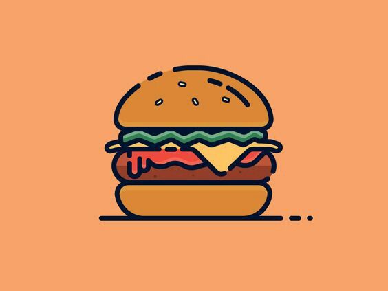 564x423 Meat In Food Illustrations, Burger Menu