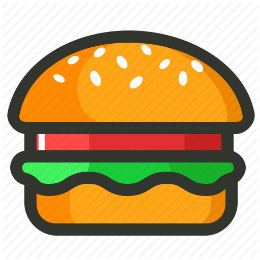 512x512 Burger, Energy, Food, Junk Food, Meal, Veggie Burger Icon