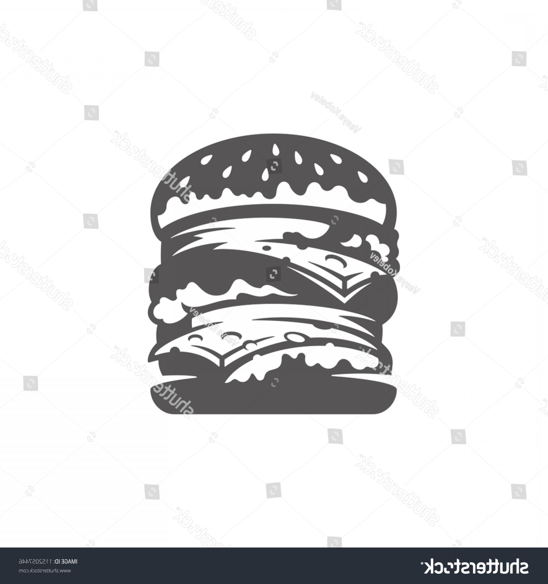 1800x1920 Burger Icon Isolated On White Background Soidergi