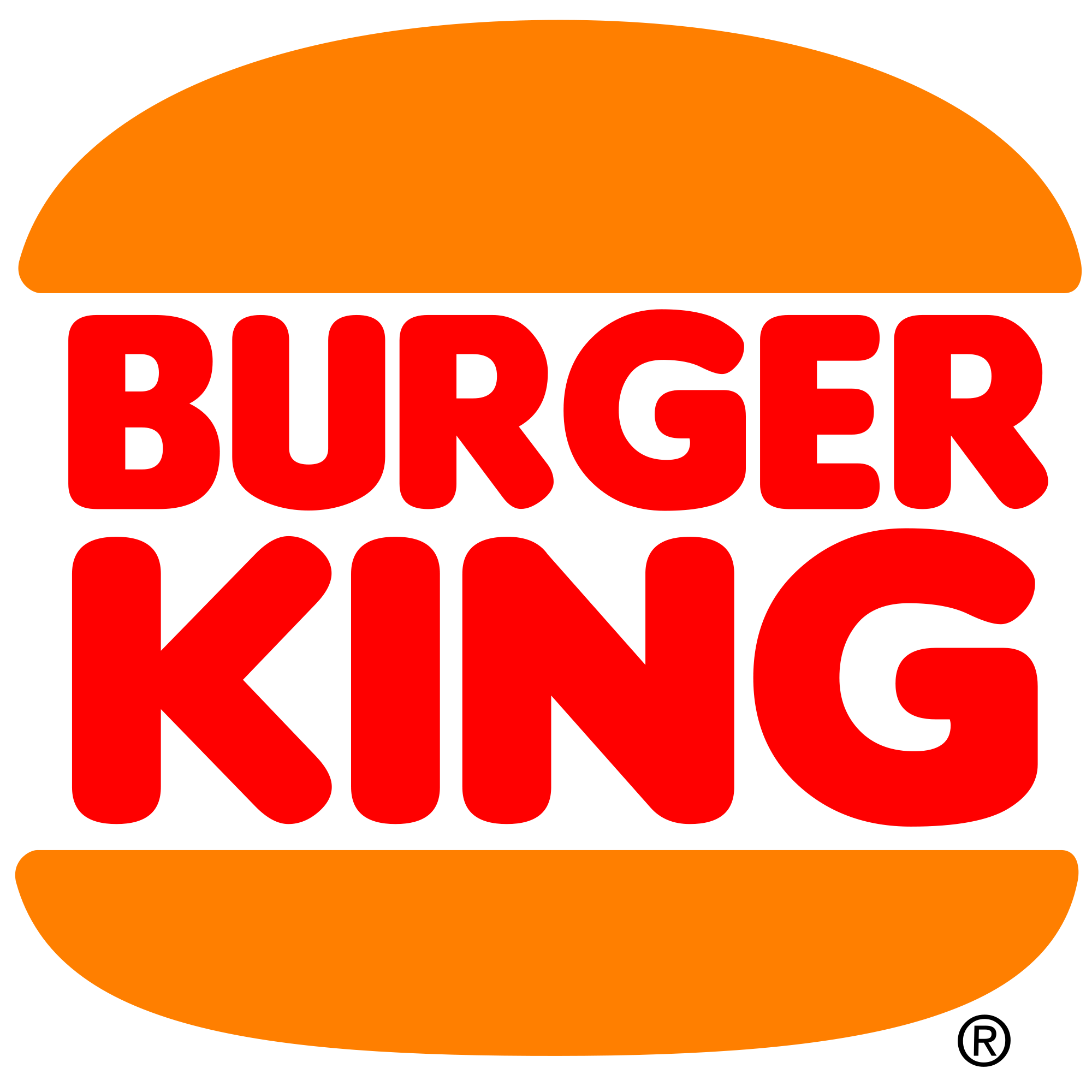 2000x2000 Retro Burger King Icon Advertising Fast Food Logos
