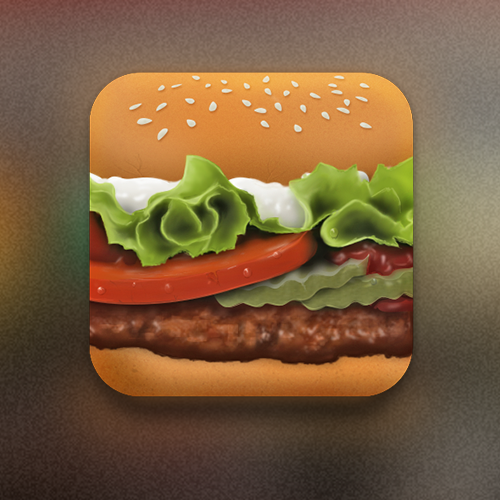 500x500 Burger King App Icon On Behance