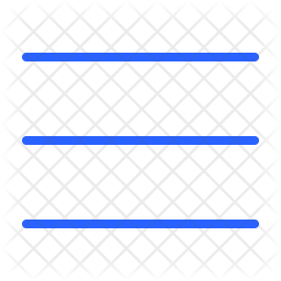 256x256 Burger Menu Icon Of Line Style