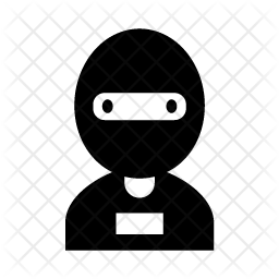 Thief Icon Of Glyph Style 256x256 Thief Icon Of Glyph Style