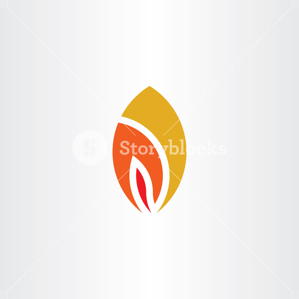 1000x1000 Fire Logo Symbol Flame Burn Icon Vector Royalty Free Stock Image