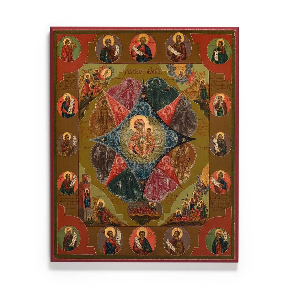 Theotokos The Burning Bush Icon 1000x1000 Theotokos The Burning Bush Icon