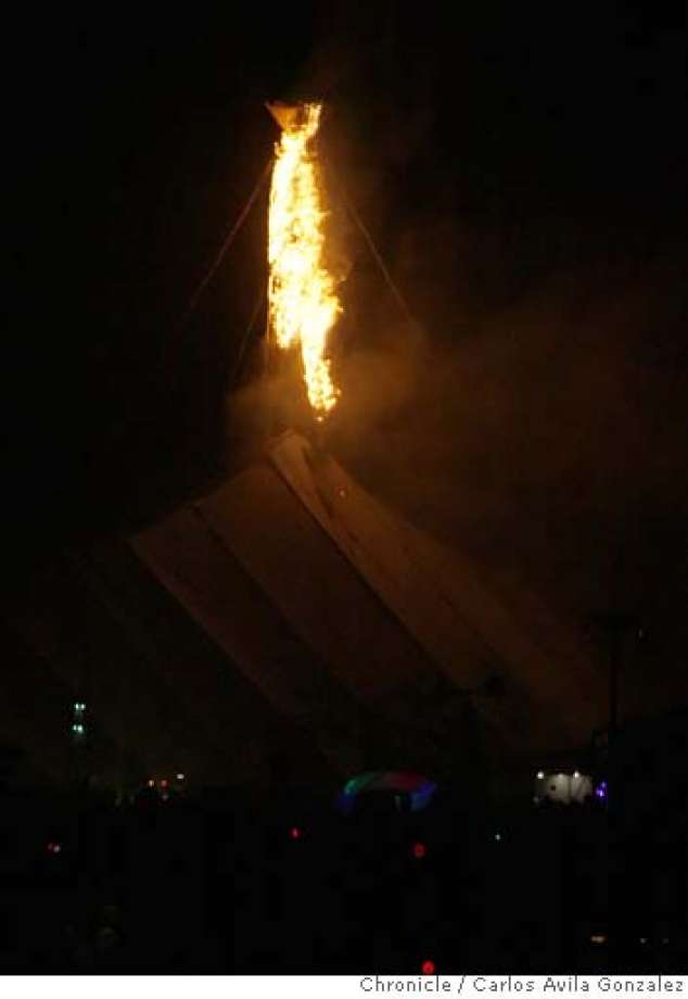 634x920 Burning Man's Icon Goes Up In Flames, Days Prematurely
