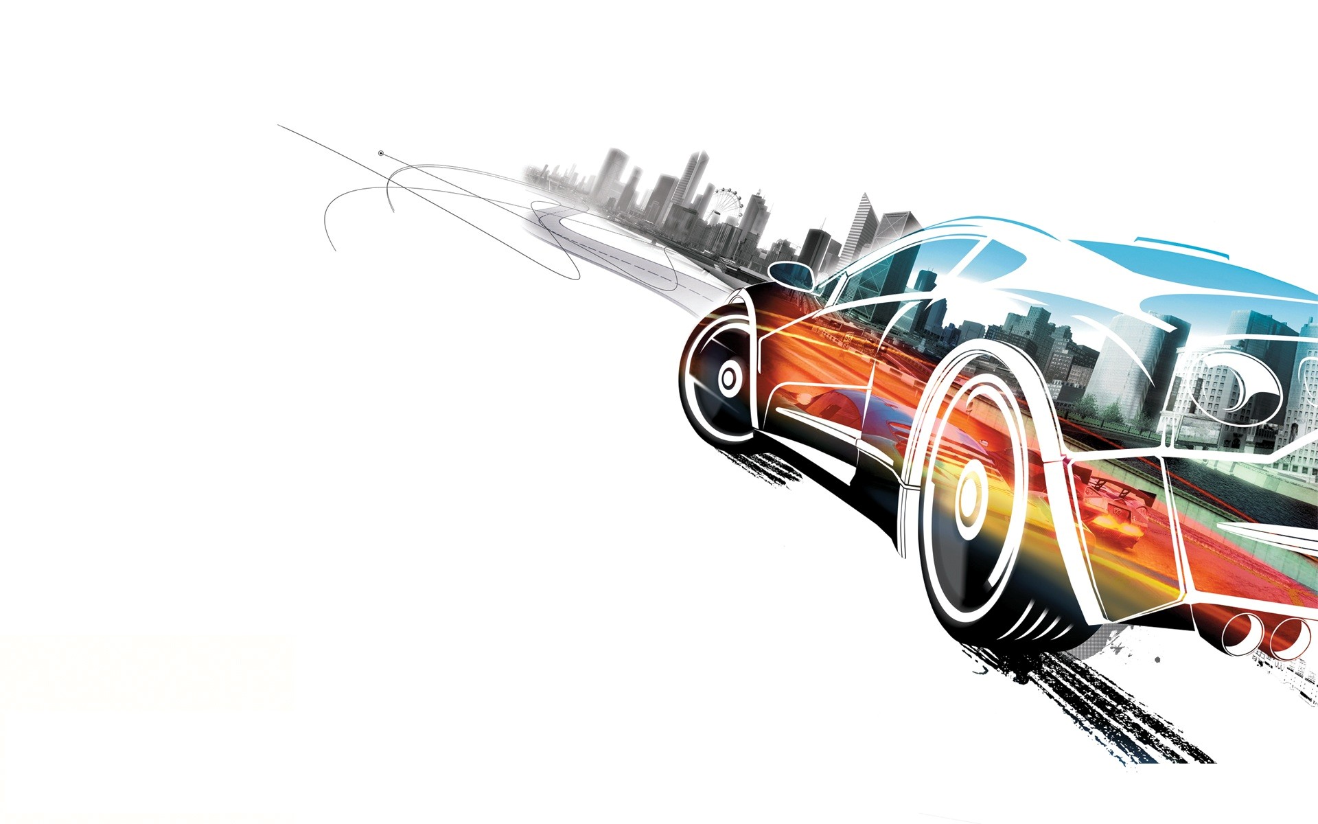1920x1200 Burnout Paradise Icon Wallpaper