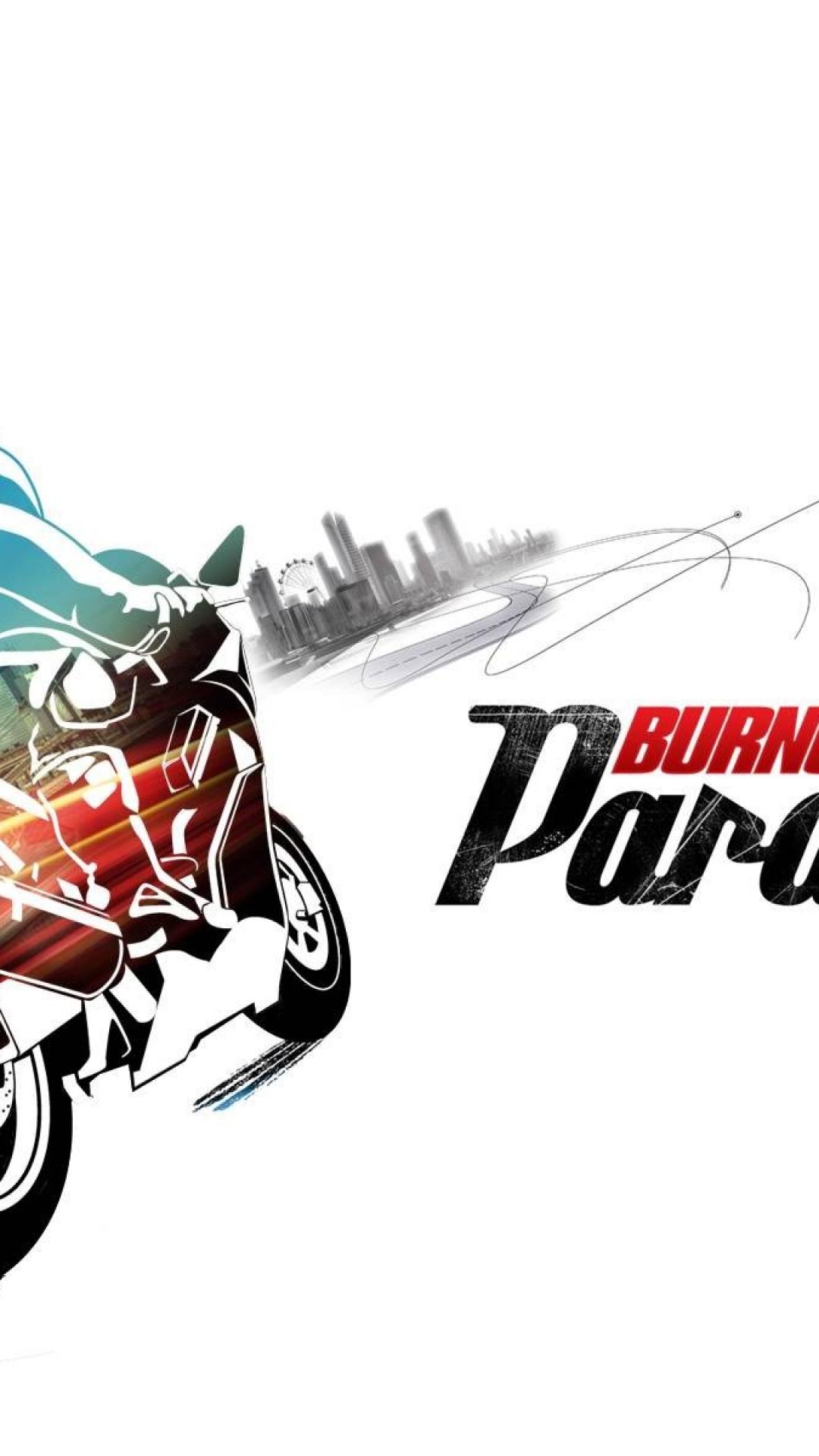 1080x1920 Video Games Burnout Paradise Motorbikes Motorcycles Wallpaper