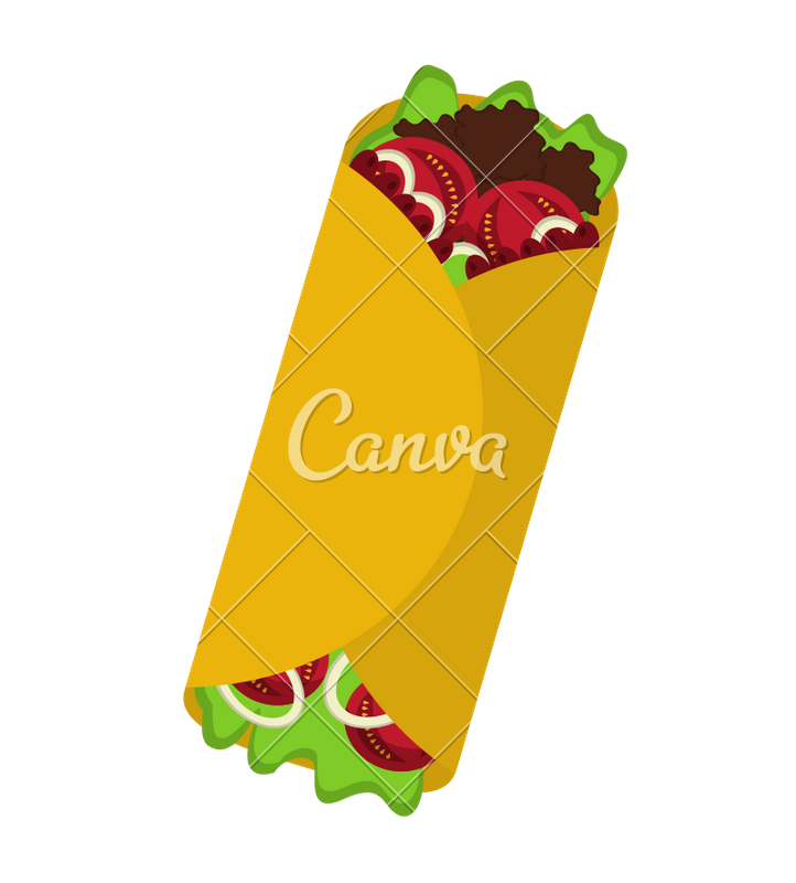 722x800 Mexican Burrito