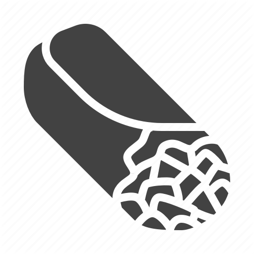 512x512 Burrito, Fast, Food, Kebab, Mexican, Shawarma Icon