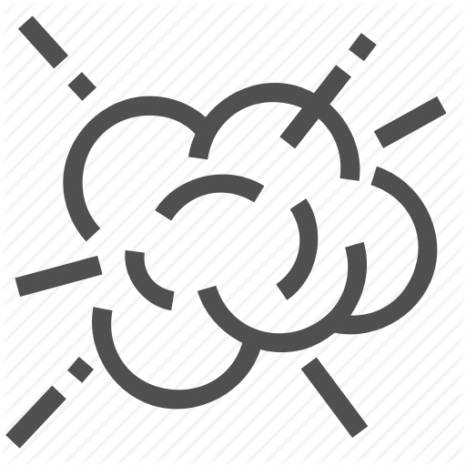 512x512 Bang, Blow Up, Burst, Cloud, Detonate, Exploding, Idea Icon