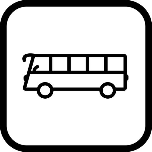 490x490 Bus Icon Design Vector