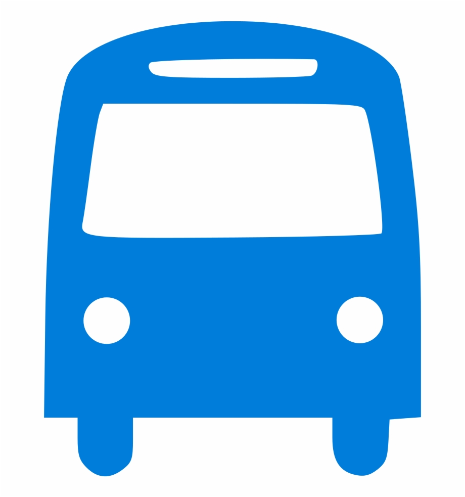 920x983 Blue Bus Icon