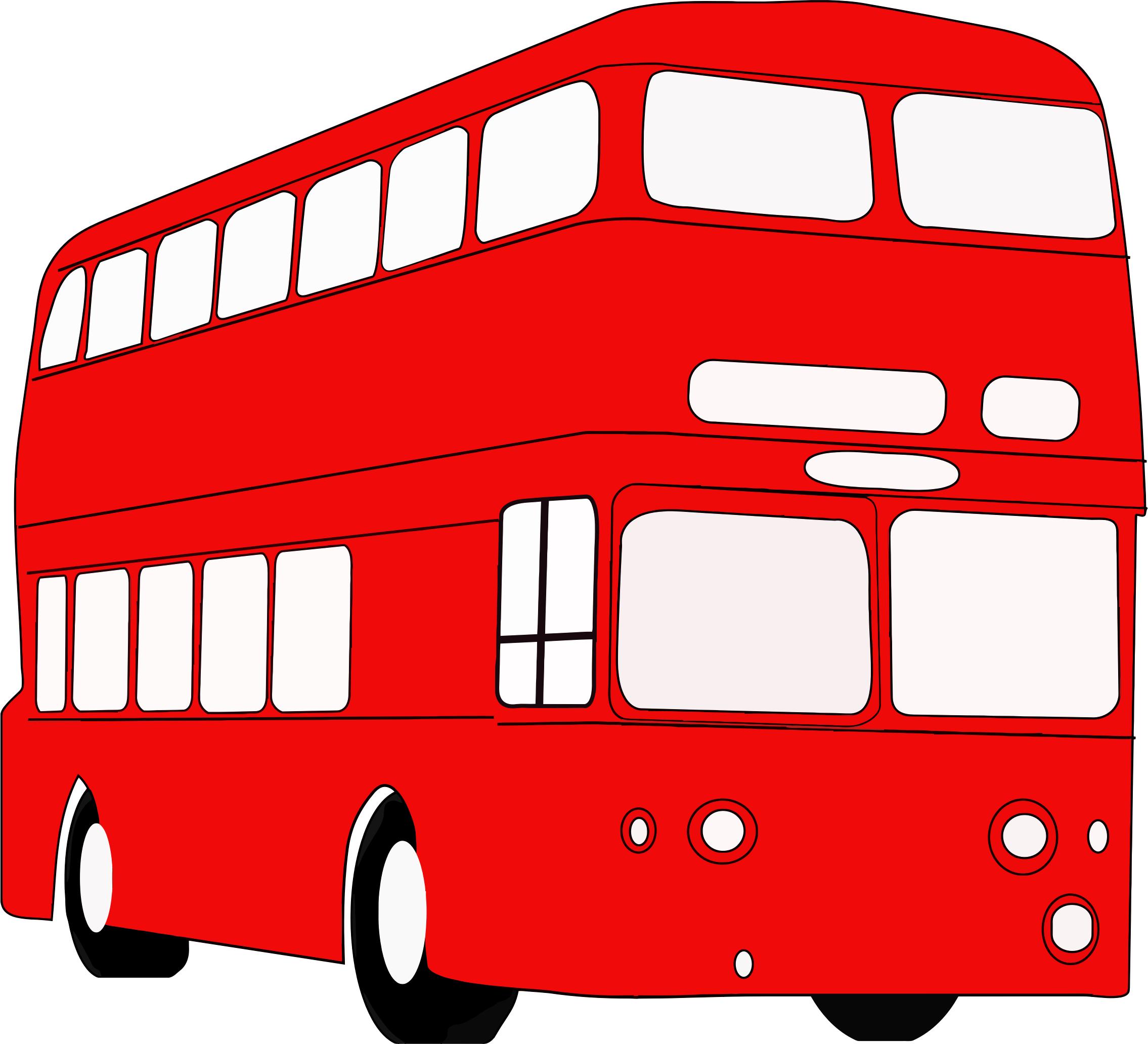 2270x2064 Double Decker London Bus Icons Png