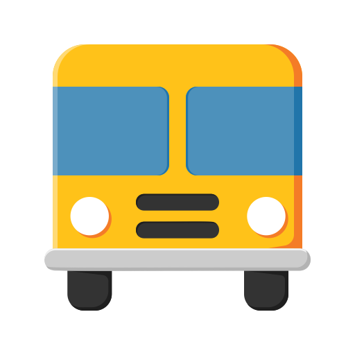 512x512 Bus, Education, Learn, School, Student, Study Icon