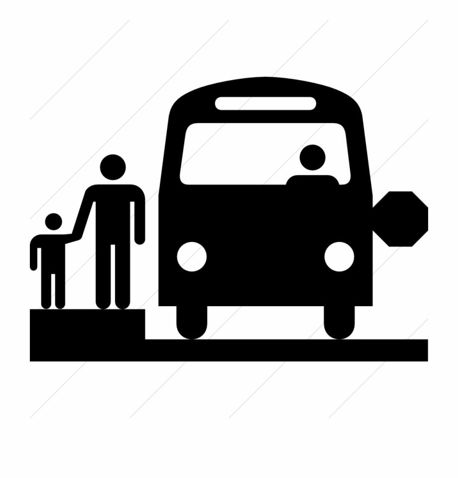 920x960 School Bus Stop Icon