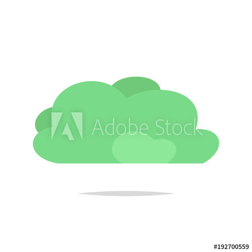 500x500 Bush Icon Vector