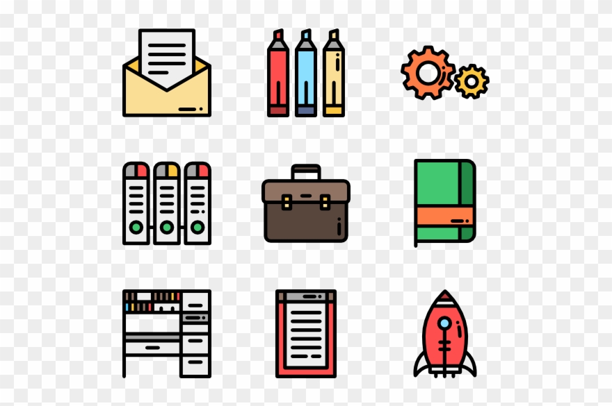 880x585 Business Analyst At Workplace Icon Stock Vector Art Clipart