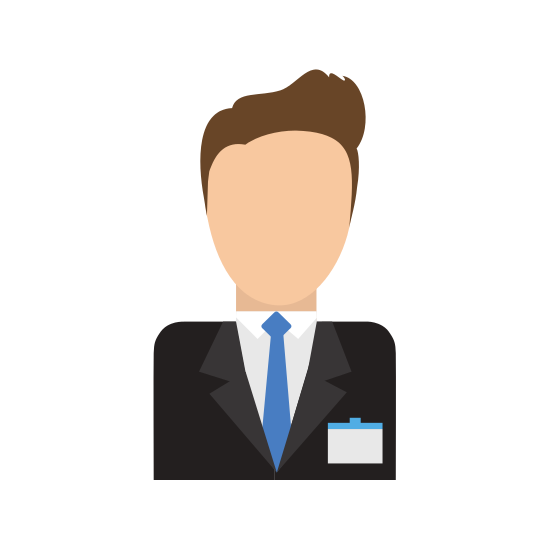 Businesswoman Avatar With Business Icon 550x550 Businesswoman Avatar With Business Icon