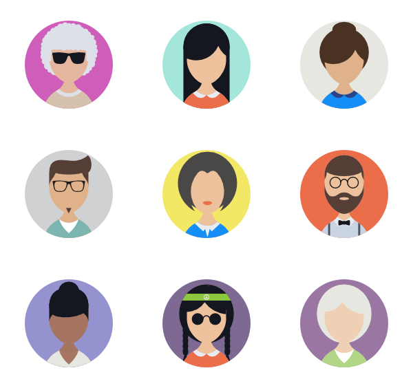 Business Avatar Icon Packs 600x564 Business Avatar Icon Packs