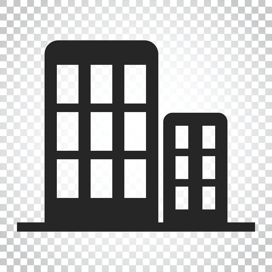 Building Icon Business Vector Illustration Simple Business 900x900 Building Icon Business Vector Illustration Simple Business