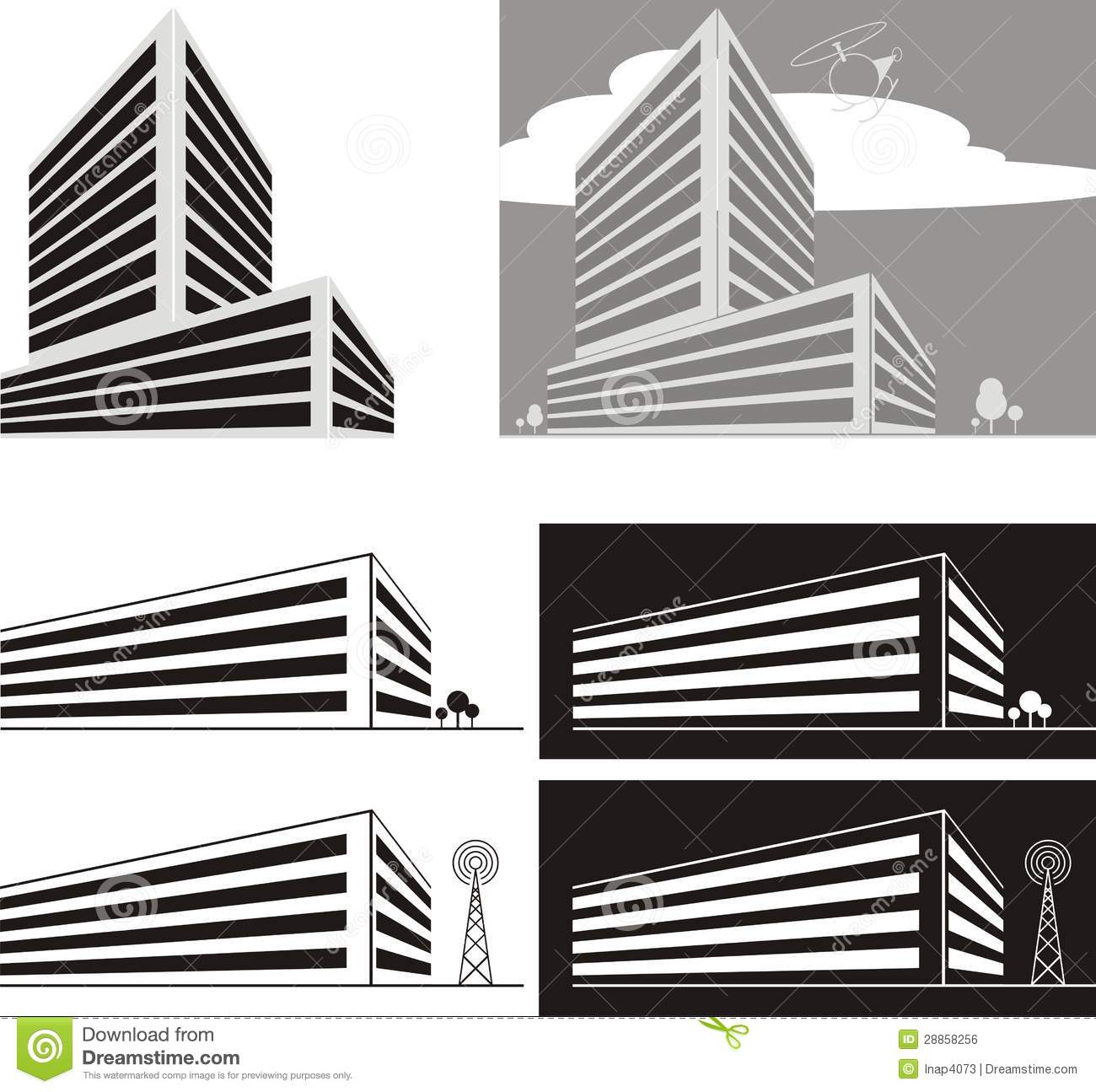 Business Buildings Icons Large Images 1300x1295 Business Buildings Icons Large Images