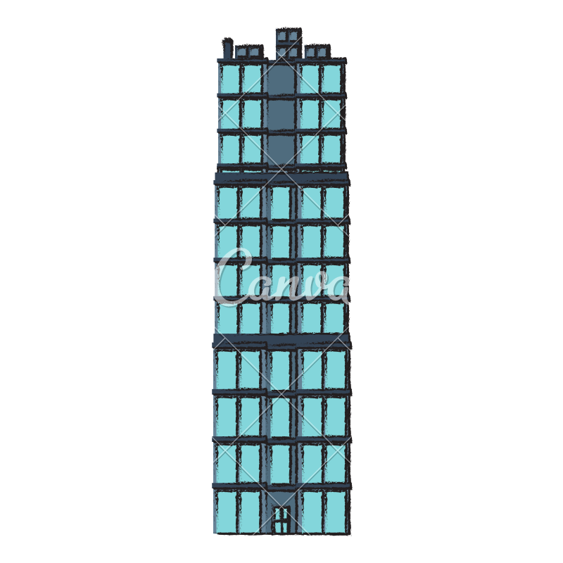 Modern Business Building Icon 800x800 Modern Business Building Icon