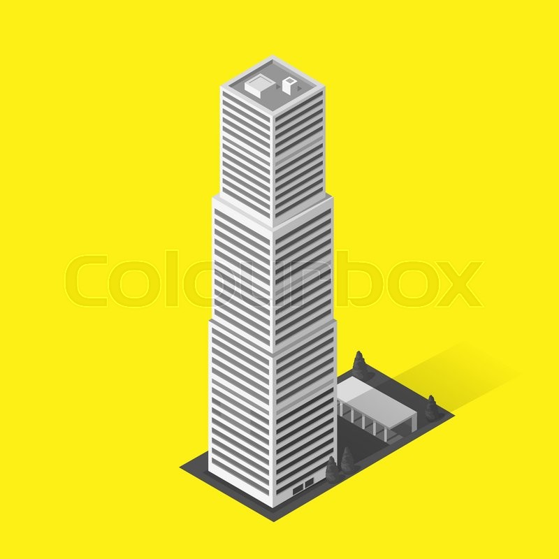 Skyscraper Logo Building Icon Stock Vector Colourbox 800x800 Skyscraper Logo Building Icon Stock Vector Colourbox