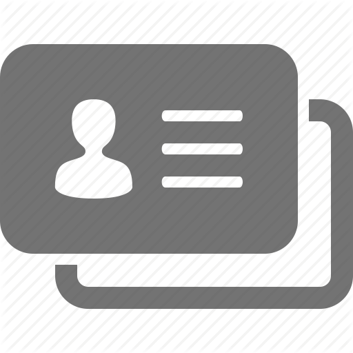 512x512 Address, Business, Card, Contact, Profile Icon