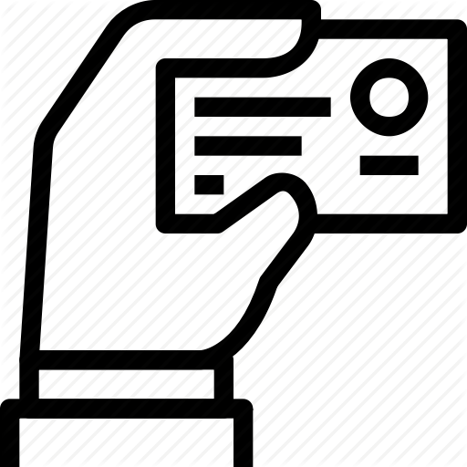 512x512 Business, Card, Hand, Interview, Name Card Icon