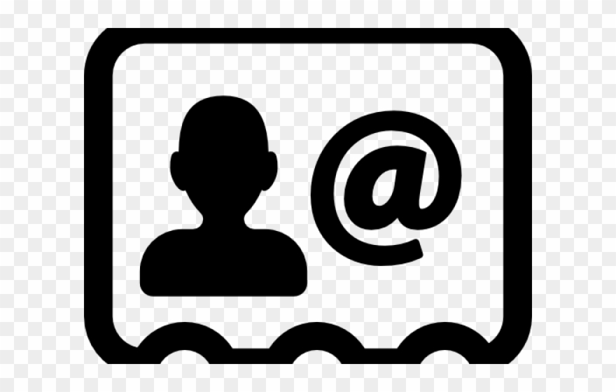 Email Icons Business Card 880x560 Email Icons Business Card