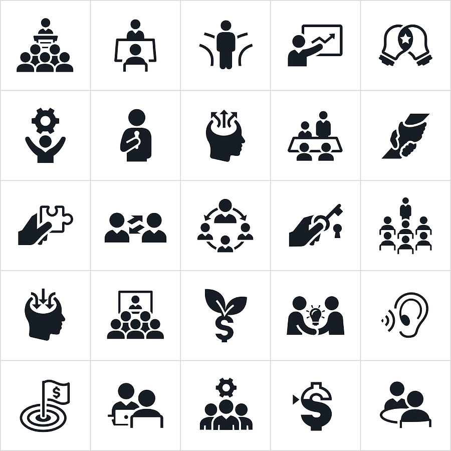 Business Consulting Icon at Vectorified.com | Collection of Business ...