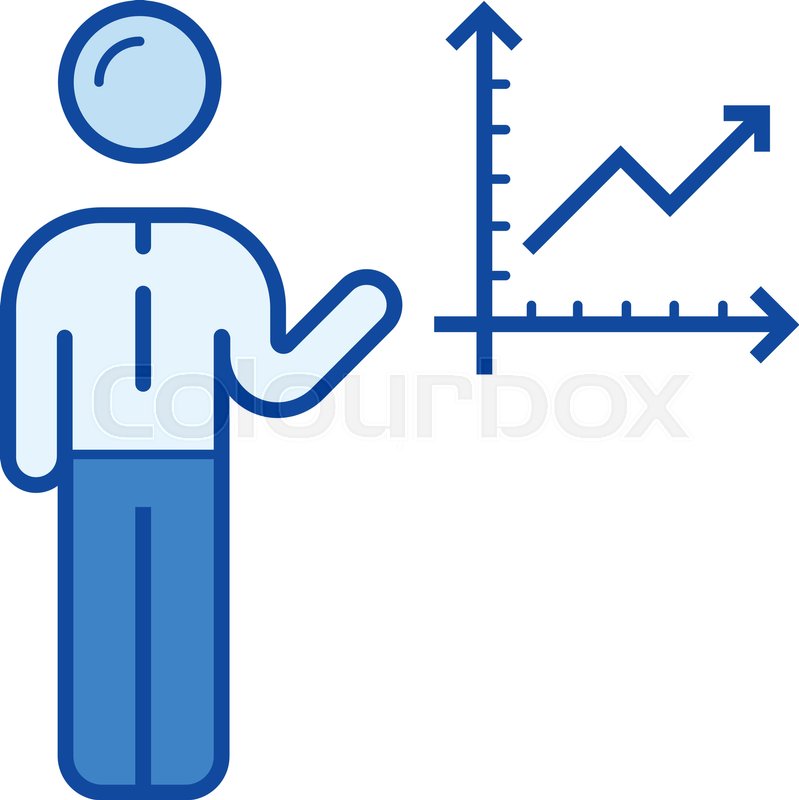 799x800 Business Development Vector Line Icon Stock Vector Colourbox